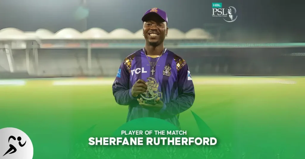 Rutherford’s Heroics Seal Thrilling Victory for Quetta Gladiators